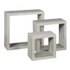 212 Main Soho Wall Shelf Set Weathered Grey - 3 Piece view 1