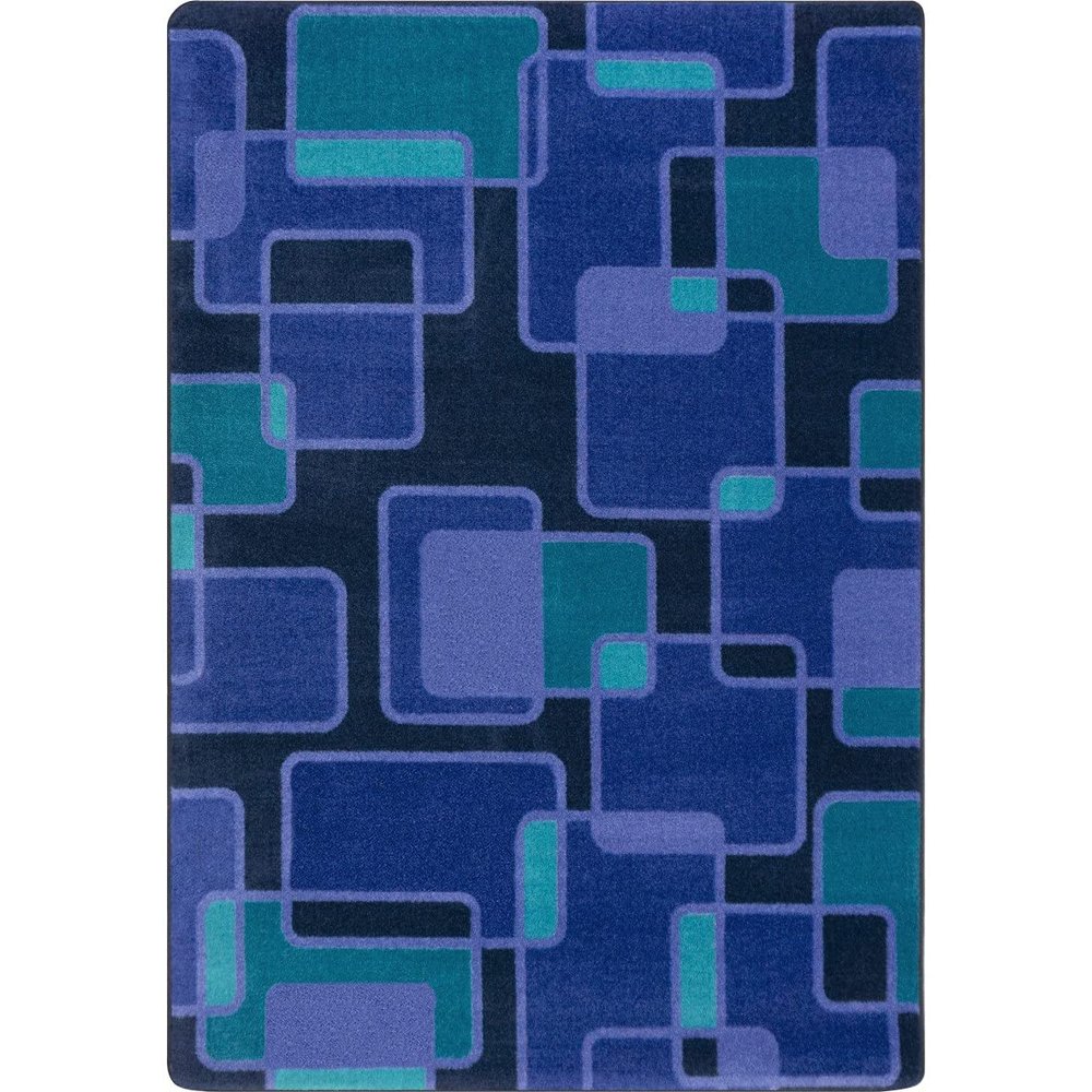 7 ft. 8 in. x 10 ft. 9 in. Reflex Children Area Rug Violet