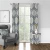 20 x 144 in. Bellamy Pinch Pleat Drapery Panel Pair Gray view 1