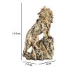 Handmade Resin Lion Showpeice for Home & Office Table Dcor/Gifting/Table Dcor by Setia Craft 140 view 4