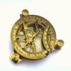 Classic Sundial with Built-in Compass - Handcrafted Timepiece for Outdoor Navigation and Timeless Beauty (2" Inch) view 1