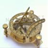 Classic Sundial with Built-in Compass - Handcrafted Timepiece for Outdoor Navigation and Timeless Beauty (2" Inch) view 2