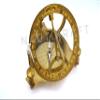 Classic Sundial with Built-in Compass - Handcrafted Timepiece for Outdoor Navigation and Timeless Beauty (2" Inch) view 4