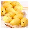 Factory Direct Craft Yellow Speckled Artificial Eggs Set of 24 - for Easter Decorating, Baby Showers, and Spring Displays (2-1/2 Inches Long) view 1