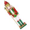 OFFSCH Festival Nutcracker Soldier Ornament for Christmas Desktop Decor Craft Nutcracker Figure for Holiday Home Decoration Adorable Photo Prop view 1