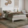 AFI, Pasadena Full Solid Wood Low Profile Platform Bed, White view 1