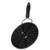 RORPOIR 1pc Enamel Heat Diffuser for Induction Cooktops Versatile Hob Adapter Plate for Non-induction Cookware Black for Soup and Quick Defrosting view 1