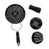 RORPOIR 1pc Enamel Heat Diffuser for Induction Cooktops Versatile Hob Adapter Plate for Non-induction Cookware Black for Soup and Quick Defrosting view 4