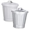 PRETYZOOM 2pcs Mini Trash Can Small Iron Wastebasket with Lid for Home Office Cute Desktop Garbage Bin for Stationery and Makeup Easy to Clean Fun Design view 1