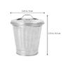 ABOOFAN 2pcs Mini Trash Can Pen Holder for Desk Mini Garbage Cans Mini Desk Trash Can Mini Desktop Trash Can Flower Buckets Desk Trash Can Mini Pencil Cup Pencil Holder view 4