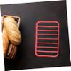 Red Silicone Roasting Rack for Oven, Non-Stick Insulation Mat view 4