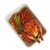 FELTECHELECTR Silicone Roasting Rack Non-stick Insulation for Ovens Pressure Cookers for Elevating Food Dishwasher Safe Red view 1