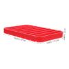 FELTECHELECTR Silicone Roasting Rack Non-stick Insulation for Ovens Pressure Cookers for Elevating Food Dishwasher Safe Red view 2