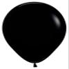 SEMPERTEX 05" Fashion Black Sempertex Balloons (50 Count) (Fashion Black) view 1