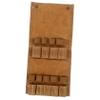 UTHCLO Camping Spice Bottles Bag Canvas Spice Container for Travel Outdoor Condiments Storage Pouch for Hiking Bbq and Picnic Adventures view 1