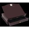 212 Main 14 x 10 x 3 in. Mahogany Table Shtender & Drawer Gold Clock view 1