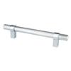 212 Main 128 mm Center to Center Radial Reign Cabinet Pull Polished Chrome view 1
