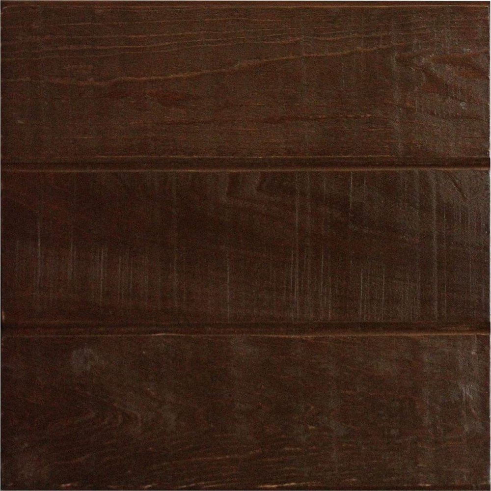 212 Main Rustic 82 inches Provincial Shutter TV Stand in Chocolate Mousse