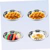 LABRIMP Stainless Steel Dumpling Steamer Tray Double Layer Draining Plate for Home Use Round Design for Efficient Water Drainage and Easy Cleaning view 4