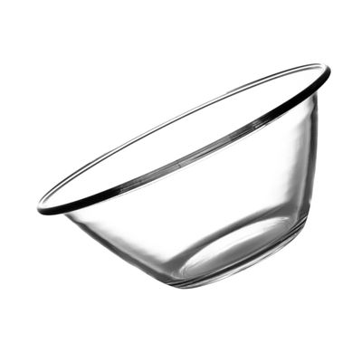 SHOWERORO Elegant Glass Bowl for Fruit Desserts Salads 680ml Heat Resistant Easy to Clean for Daily Use