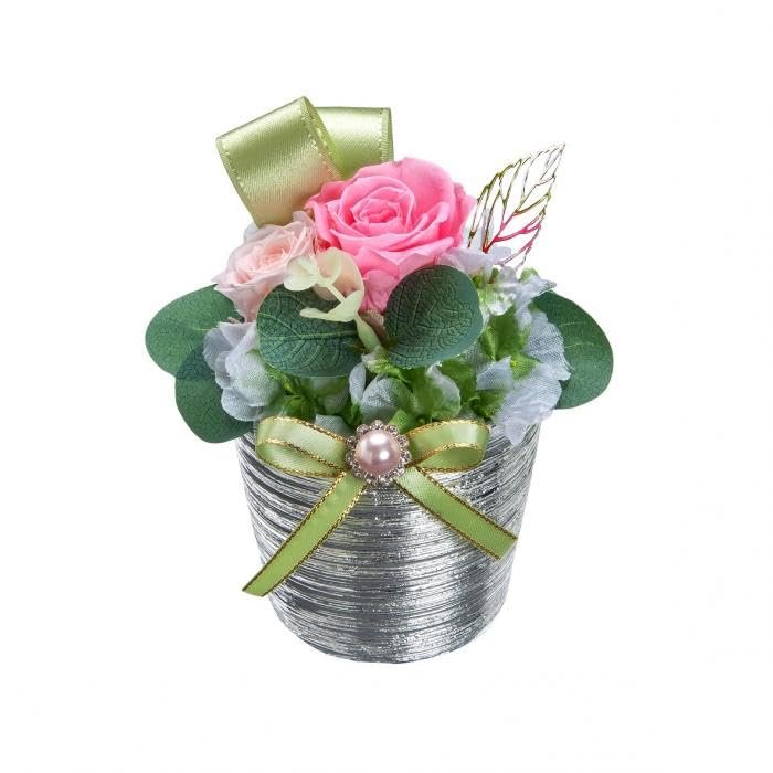 (Millennium Art) Mother's Day Selection Scratch Pot Round Pink