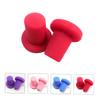 CIYODO 4pcs Silicone Wine Stoppers Sealing Corks for Beverage Preservation for Parties and Picnics view 4