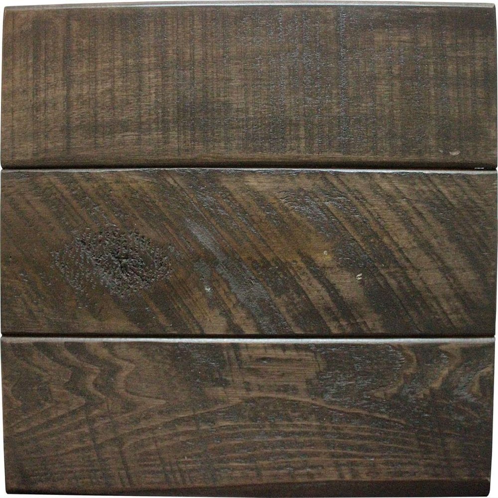 Rustic 47 in. Quaint Sliding Shutter TV Stand in Rustic Driftwood