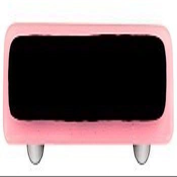 212 Main Petal Pink Border with Black Rectangle Glass Cabinet Pull - Aluminium Post