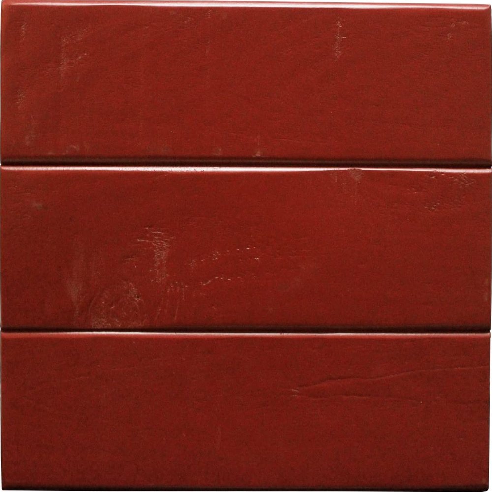 212 Main Rustic 68 in. Provincial Shutter TV Stand in Burnt Red