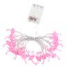 Anneome Led Flamingo String Lights Bulbs Lantern String Cloth Battery Box Romantic Decorative Lights for Home Patio Style view 1