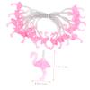 Anneome Led Flamingo String Lights Bulbs Lantern String Cloth Battery Box Romantic Decorative Lights for Home Patio Style view 2