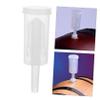 SHOWERORO 2pcs Transparent One-way Valves for Wine Fermentation Plastic Air Locks to Keep Wine Fresh Easy to Clean and Use Lightweight and Compact Storage view 4
