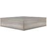 212 Main 25.3 x 25.5 x 6.6 in. Contemporary Laminate Sectional Tabletop Charcoal view 1