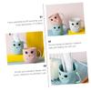 Anneome 4Pcs Frosted Boy Girl Toothbrush Cups Drop-Resistant Cartoon Design Lightweight and Wash Tumblers for Bathroom Use Multipurpose Boy Girl Mouthwash and Water Cups view 3