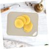 BIUDECO 1pc Wheat Straw Chopping Board Non-slip Leak Cutting Board for Kitchen Use for Vegetables Fruits and Meat Easy to Hang and Store view 2