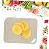 BIUDECO 1pc Wheat Straw Chopping Board Non-slip Leak Cutting Board for Kitchen Use for Vegetables Fruits and Meat Easy to Hang and Store view 4
