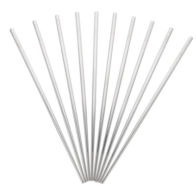 5pairs Non-slip Chopsticks for Boys and Girls Silverware Design for Household Outdoor Use Practical for Party Bbq
