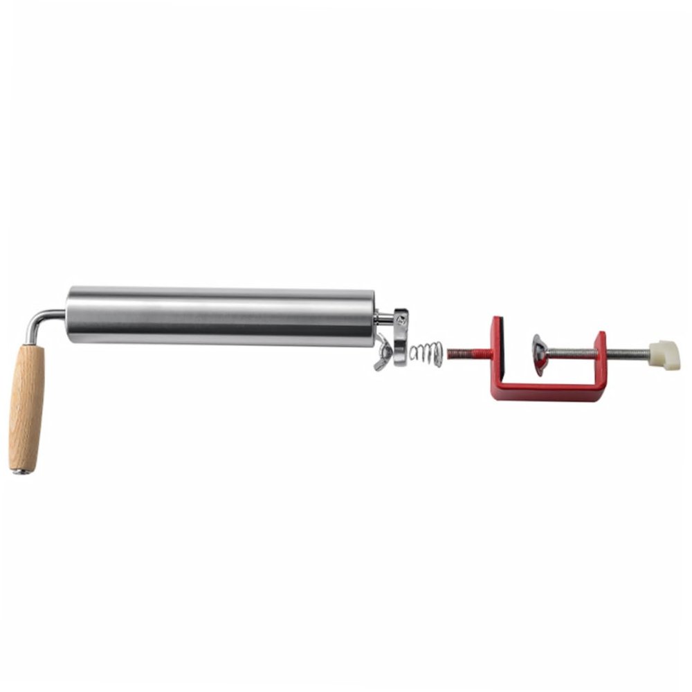 BIUDECO 1pc Stainless Steel Rolling Pin Non-stick Kitchen Roller for Baking Material Noodles Pizza Bread for Home Bakery Use