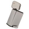 PRETYZOOM Step Trash Can Large Kitchen Garbage Can Lid Bathroom Waste Basket Stainless Steel Waste Basket view 1