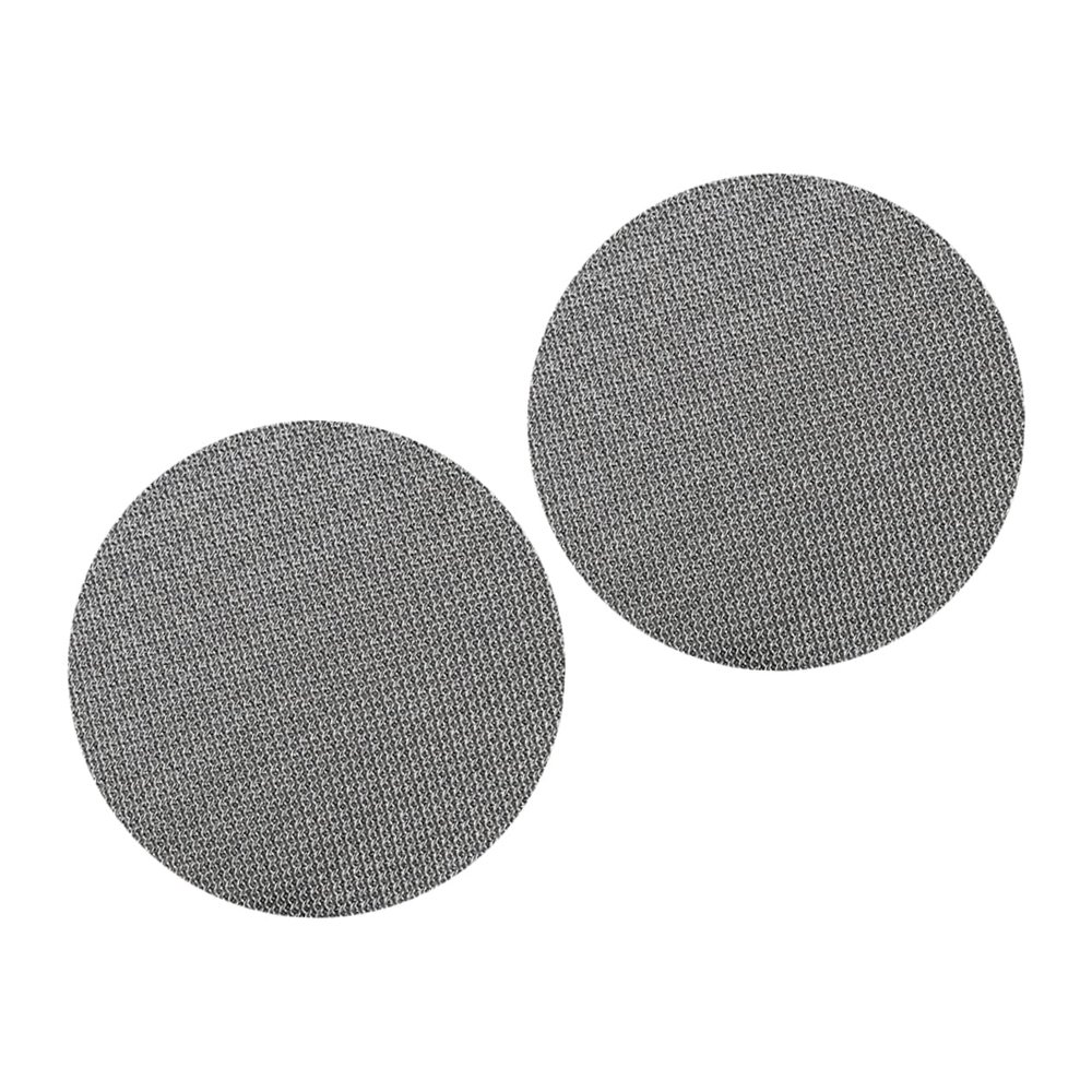 LABRIMP 2pcs Espresso Screen Stainless Filter Plate Mesh for Espresso Machines Fit Easy to Clean for Home Office Use