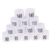 PRETYZOOM 100pcs Plastic Clothing Markers Hanger Tags for Organizing Garments Easy Identification for Retail Display and Customer Convenience view 1