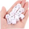 PRETYZOOM 100pcs Plastic Clothing Markers Hanger Tags for Organizing Garments Easy Identification for Retail Display and Customer Convenience view 2