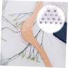 PRETYZOOM 100pcs Plastic Clothing Markers Hanger Tags for Organizing Garments Easy Identification for Retail Display and Customer Convenience view 3