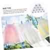 PRETYZOOM 100pcs Plastic Clothing Markers Hanger Tags for Organizing Garments Easy Identification for Retail Display and Customer Convenience view 4