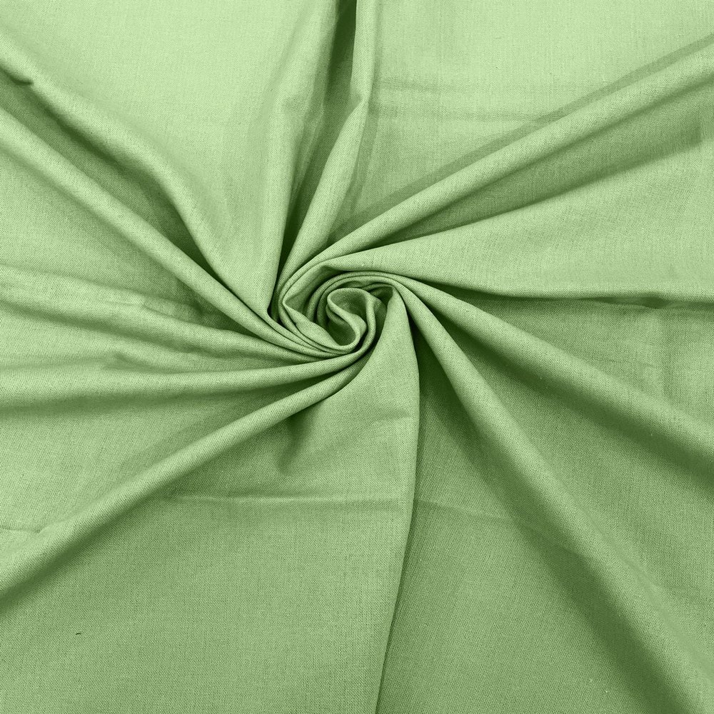 Backdrop King Inc Medium Weight Natural Linen Fabric/50" Wide/Clothing (Pistachio Green, 2 Yards)