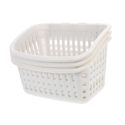 PRETYZOOM 3pcs Wall Hanging Baskets Kitchen Storage Organizers Boho Decor Bathroom Organizer Condiment Basket