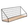 Zerodeko 1pc Wall-Mounted Book Organizer Medium Storage Rack for Books Plants Decor Simple Stylish Design for Bedroom Kitchen Office Living Room view 1