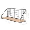 Zerodeko 1pc Wall-Mounted Book Organizer Medium Storage Rack for Books Plants Decor Simple Stylish Design for Bedroom Kitchen Office Living Room view 3