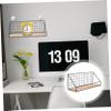 Zerodeko 1pc Wall-Mounted Book Organizer Medium Storage Rack for Books Plants Decor Simple Stylish Design for Bedroom Kitchen Office Living Room view 4