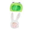 PACKOVE 2pcs Animal Ear Hats Adorable Party Headwear for Creative Dress-up Includes Bunny Frog Designs Lightweight Breathable for Comfortable Wear view 1